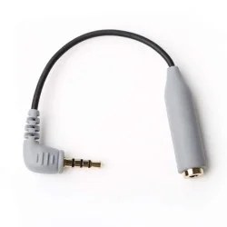 BOYA Smartphone Adapter (TRS to TRRS) - Black